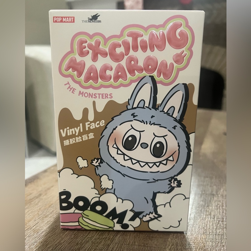 Authentic Labubu Exciting macaron POPMART - Random (SEALED BOX)
